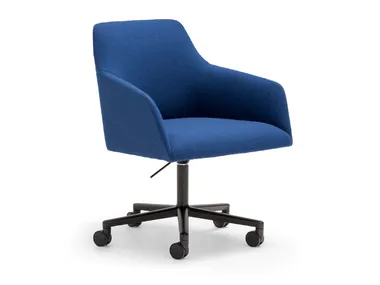 ALYA SO1537 - Swivel height-adjustable chair with castors _ Andreu World